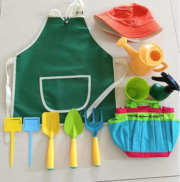 Kit Herramientas de Jardinería y huerta Niños